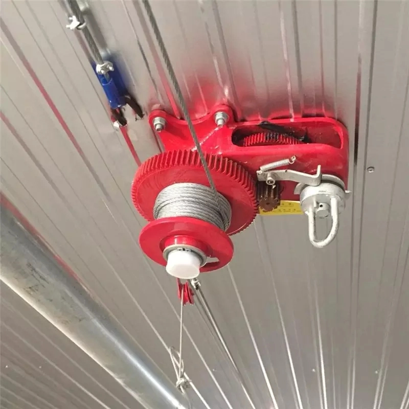 1500/3000/3500bls Manual Lift Poultry Winch Hand Lifting Winch for Poultry Livestock Farm House